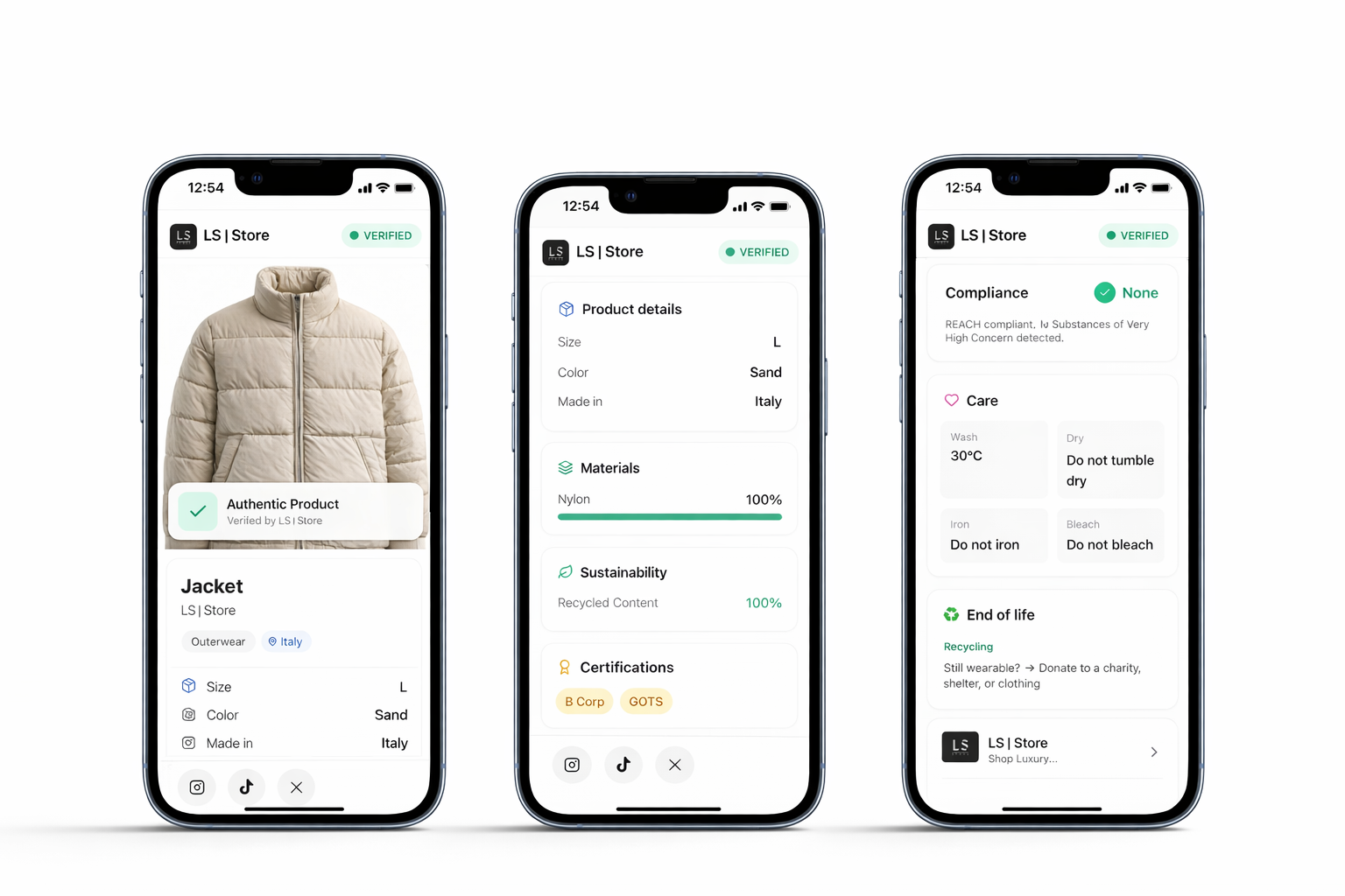 Compliance-ready DPP record