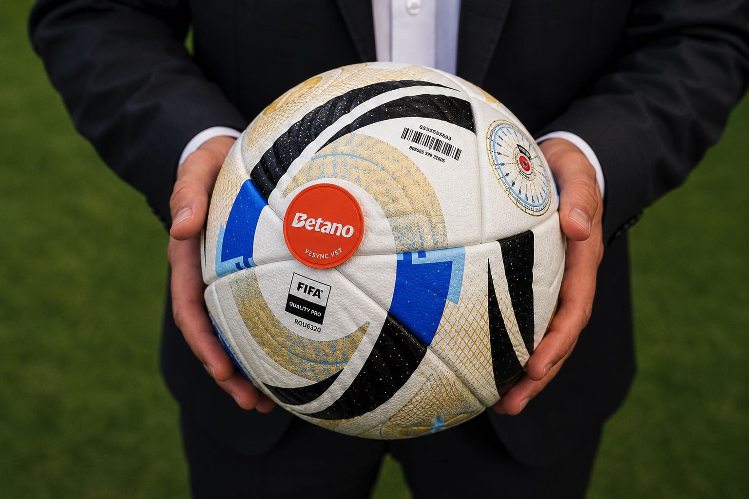 Pallone ufficiale della Liga Profesional de Futbol usato nell'iniziativa digitale di Betano